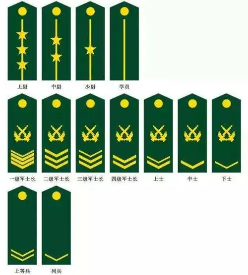 2,中国解放军军衔等级