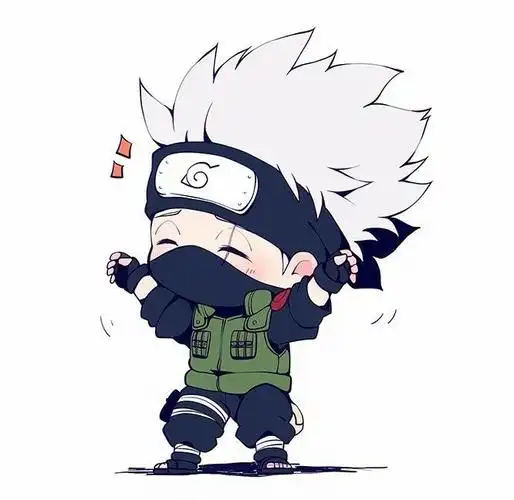 二次元新鲜事##卡卡西头像#q版的卡卡西也好可爱037904可爱!