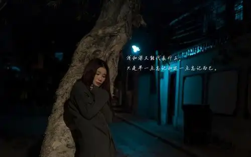 深夜一个人孤独的伤感句子图片