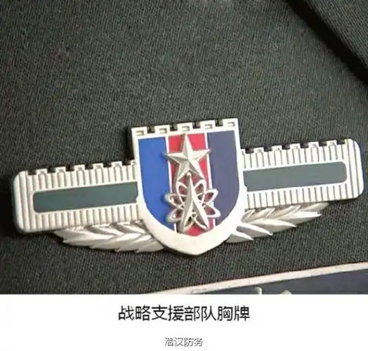 战略支援部队胸牌
