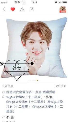 三大星座黄明昊抱枕-我和闺蜜的星座图片-话本小说网