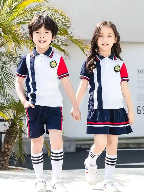 幼儿园夏季园2020新款儿童班服短袖运动套装夏天校服
