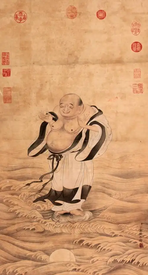 丁观鹏(清)人物作品欣赏