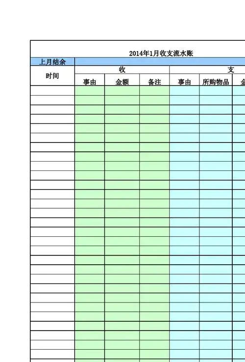 2014个人记账表格_文档下载