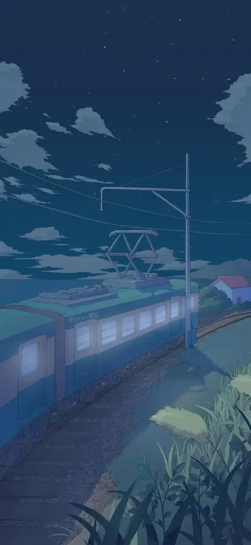 有种温馨的感觉啊#动漫壁纸#云朵#聊天背景图#日系