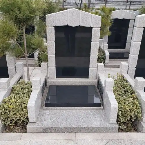 新农村殡葬改革简易石碑墓碑公墓 土葬组合石碑 墓地陵园捐款碑