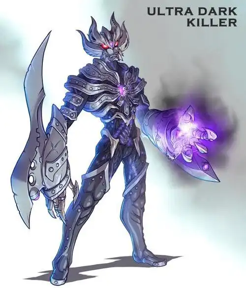 黑田朝生绘制的暗黑军团:艾塔尔迦超帅气,黑暗超邪化身一方霸主