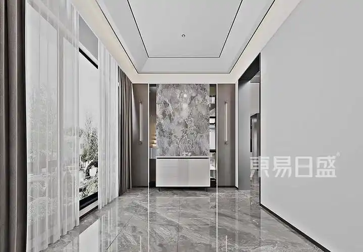 万科东新翡翠松湖765平方别墅丨现代轻奢风格装修设计案例