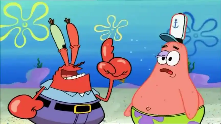 派大星成为喜剧演员蟹老板赚翻了