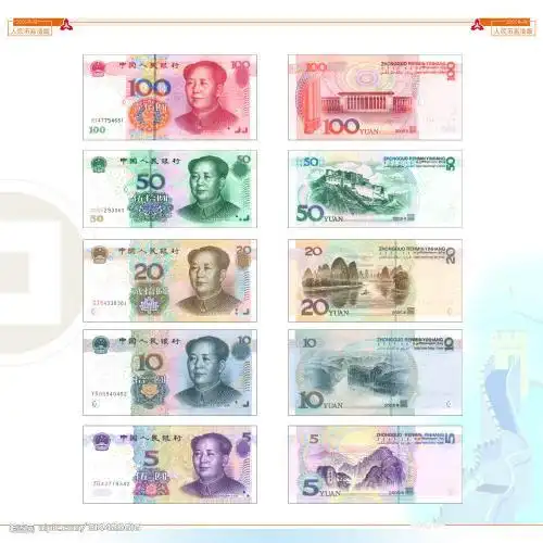 第五套人民币