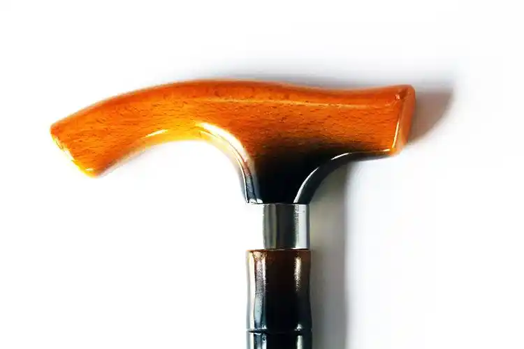 老人实木拐杖批发 竹节拐杖 老年助行器 防滑防摔拐棍批发 - 残障用品