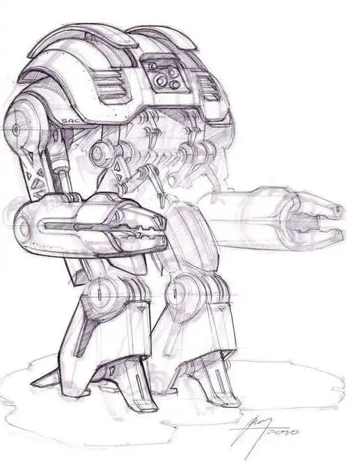 图集分享一波机器人手绘图