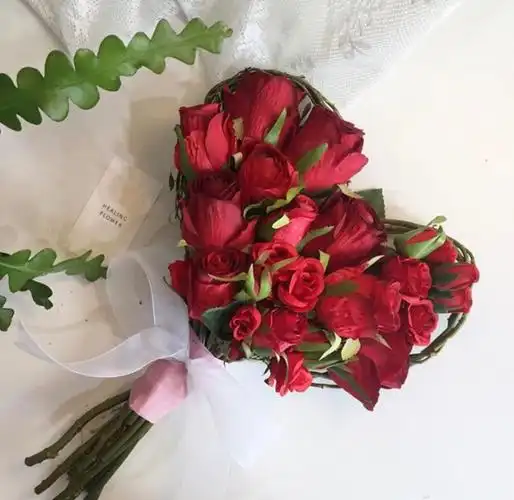 心形玫瑰花束676767