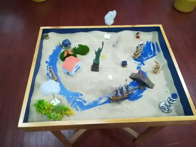 南湖小学开展"我眼中的美好生命"主题沙盘游戏体验活动