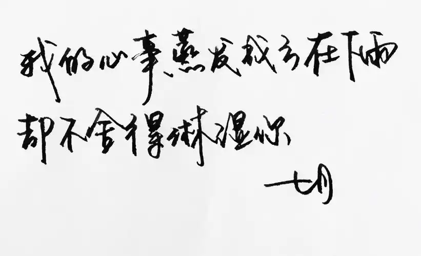 唯美 意境 文艺 文字 句子 文字控 七月手写 壁纸 原创壁纸 最美情话