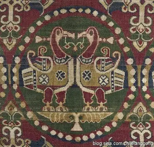一些西域出土联珠纹织锦欣赏转载