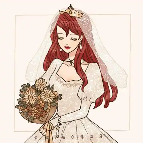 twipslu0423非商用迪士尼公主婚纱礼服组图12张