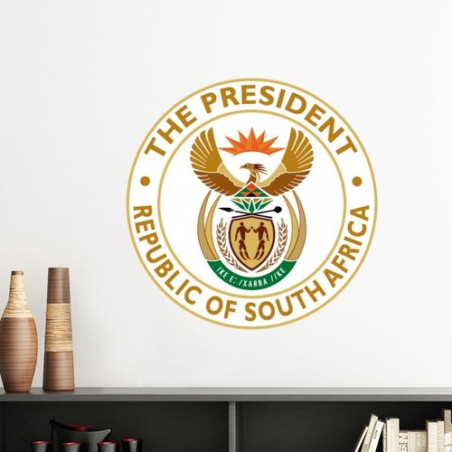 南非非洲国徽墙贴壁纸房间贴花