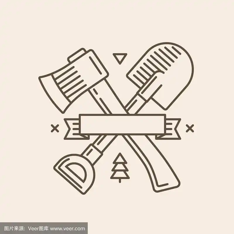 斧和铲徽章