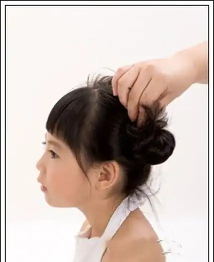 小孩中长头发怎么盘好看图片,小孩怎么盘发简单好看 - 网络编辑之家