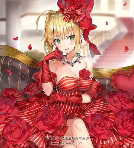 cg插画壁纸二次元动漫角色美术绘画图片素材分享下载 128p