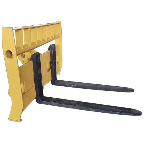 装载机改装集装箱叉装车 加长型叉子 铲车改成场货叉 煤厂码头用