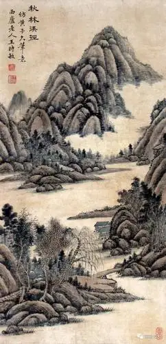 清初名家王时敏作品欣赏