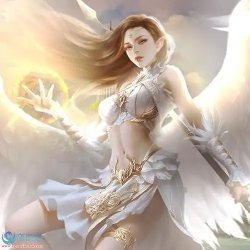 插画设计_3d天使人物合集精美壁纸 338p 342m - 原画插画设定图 - cg