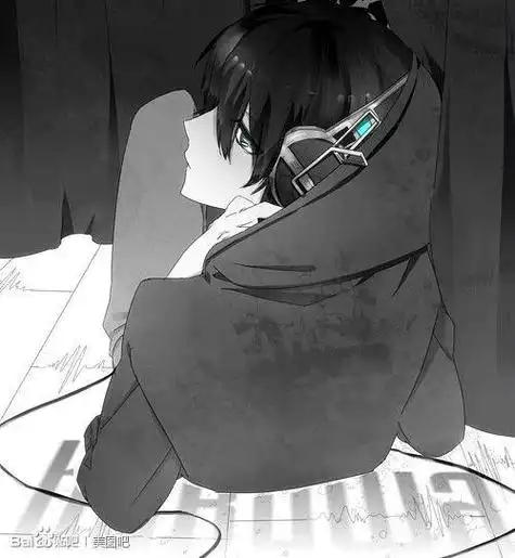 听歌头像男生动漫图片唯美图片