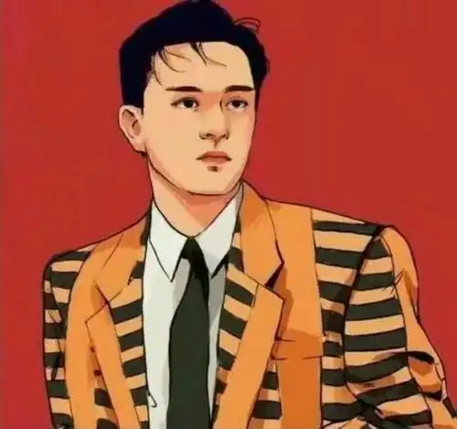 张国荣动画头像图片大全