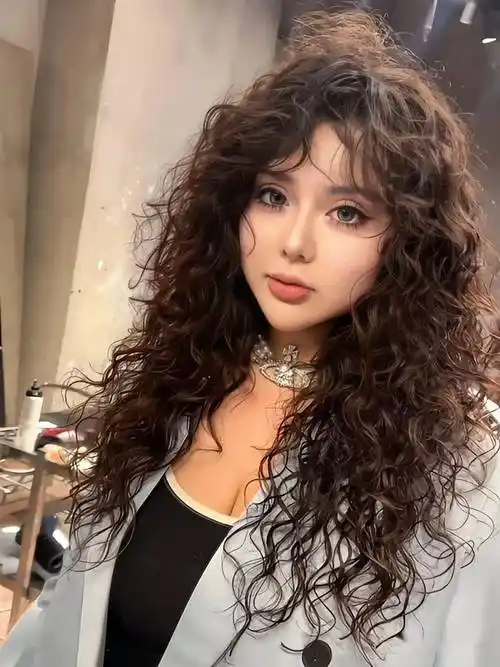 2024流行"羊毛卷",不卷你就out了_发型_中国_人类