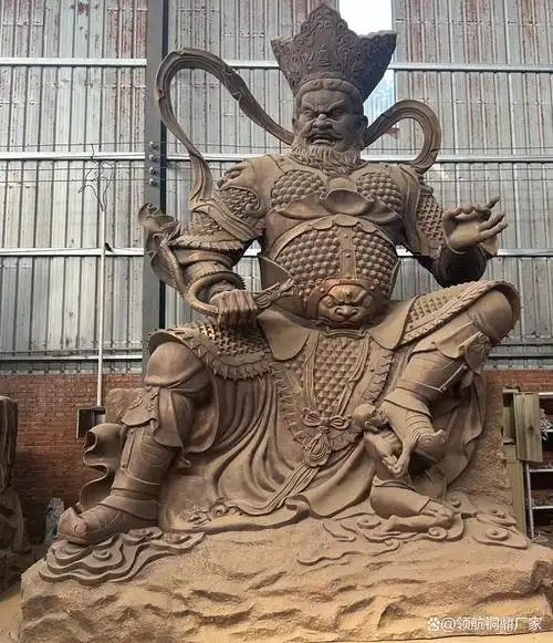 纯铜铸造 四大天王佛像