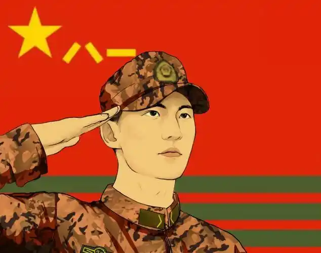 向军旗敬礼愿新战友们奋力前行,勇创佳绩