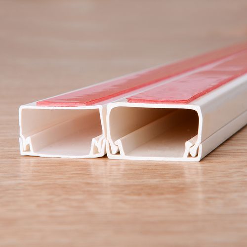 pvc线槽塑料明装线槽明线线槽方形背部带胶家用墙面走线槽24*14