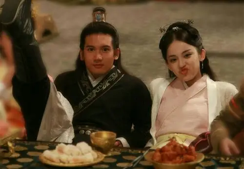 山海经之赤影传说剧照壁纸_张翰与古力娜扎主演