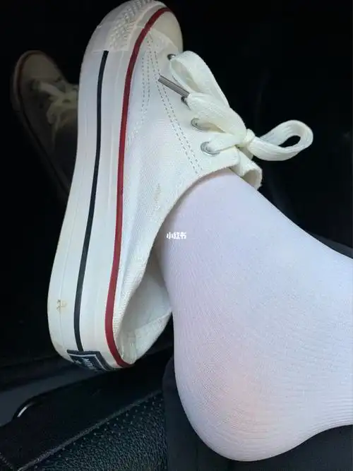 白棉袜帆布鞋