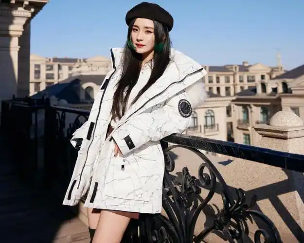 波司登的衣服现在好好看杨幂穿的这件可