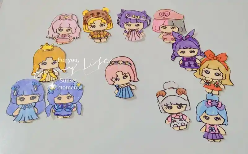 外加两款一共14个好开心05羡慕死你们90#棉花娃娃  #十二星座