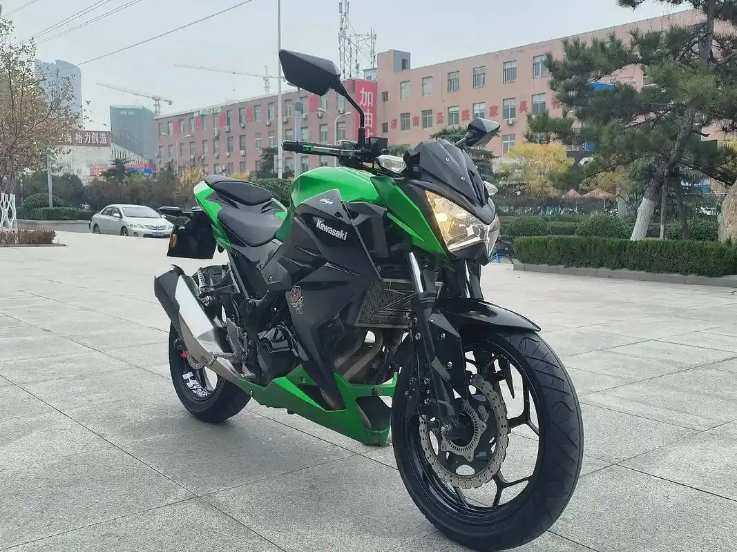 川崎z250.川崎z250到货,准17年上牌,车况嘎嘎板正, - 抖音