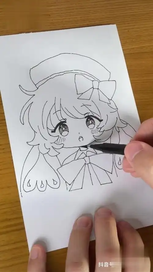 q版双马尾妹妹手绘 绘画过程 绘画教程-教育视频-搜狐视频