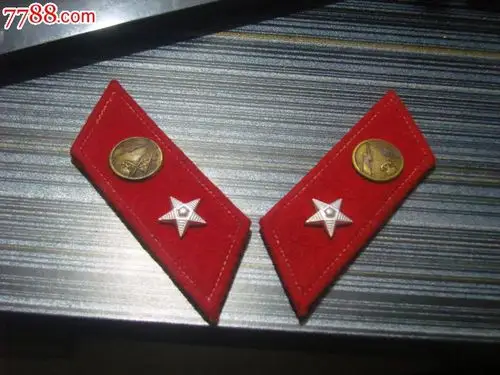 55式通讯兵列兵大衣领章-价格:460元-se33737956-老肩章/领章/领花