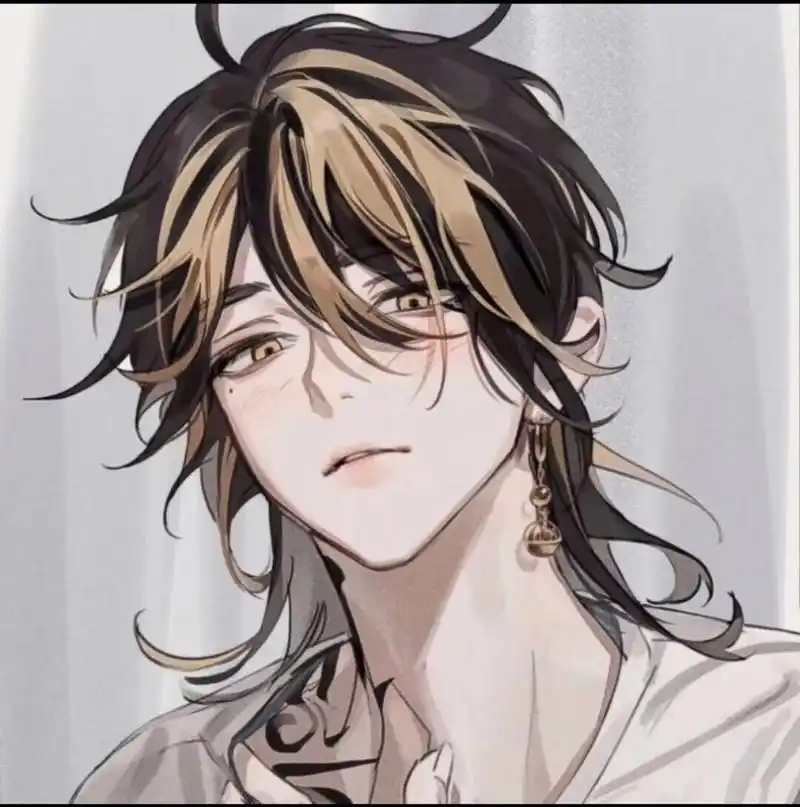 冷调痞帅动漫男头 人山人海人来人往,自尊自爱自由自在