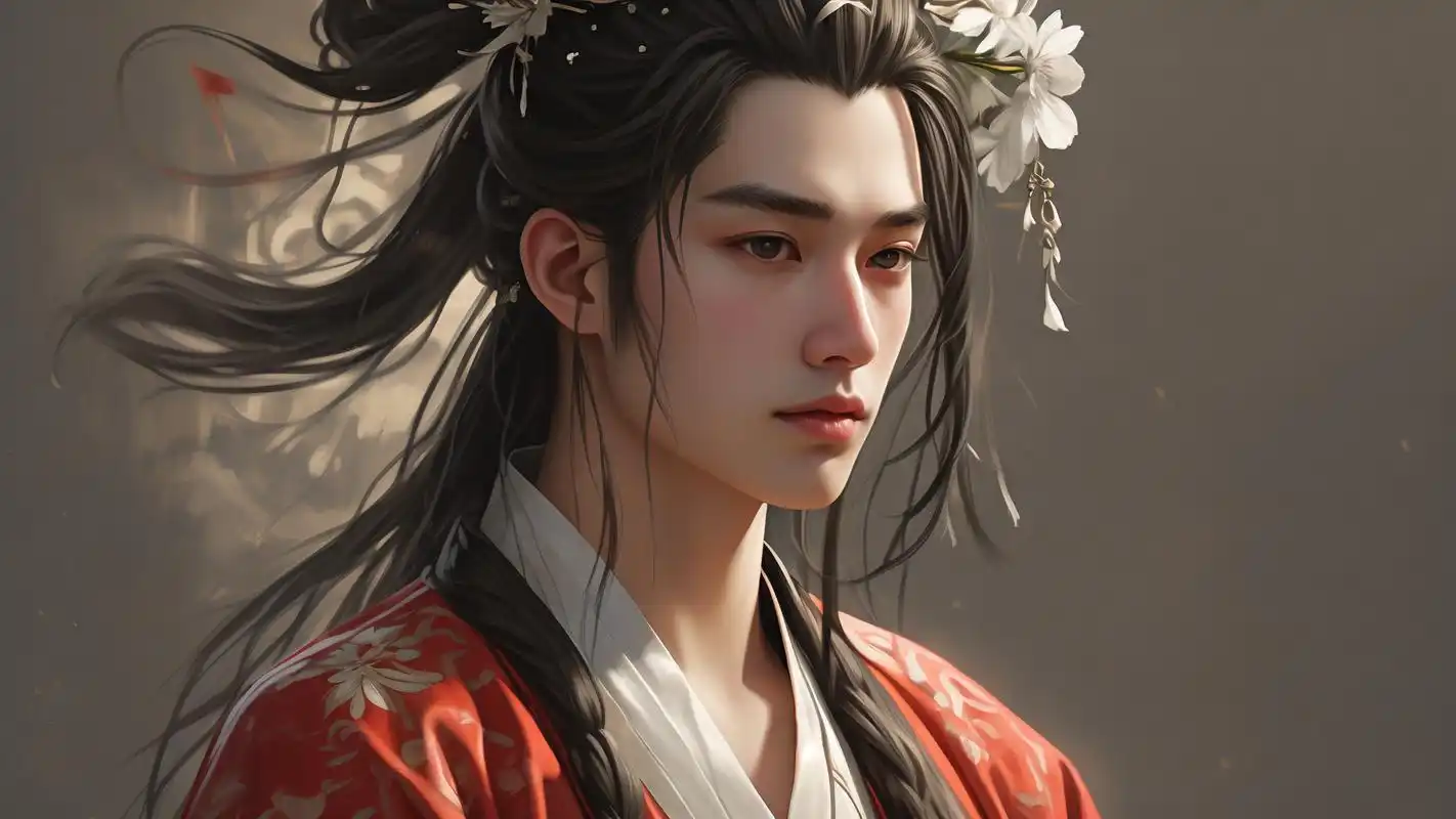 🎨古风漫画男生头发素材集锦 探索古风漫画世界,男生头发素材来一波