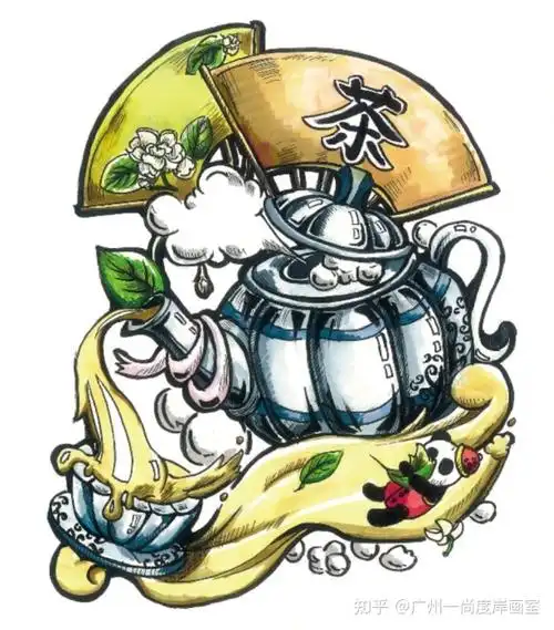 小点声这里全是考广美鲁美川美创意速写的加分神器