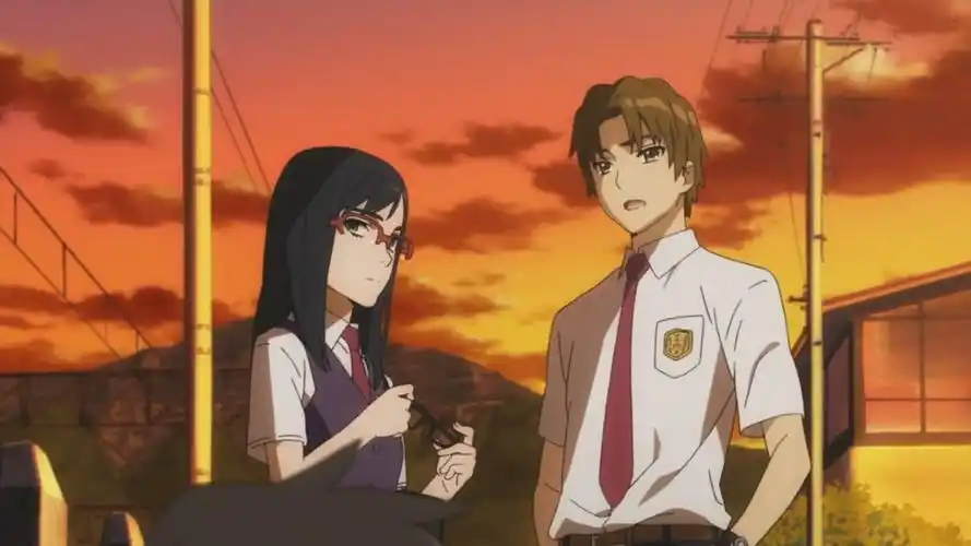 求《那朵花 未闻花名中》松雪集和鹤见知利子站在一起的图片!