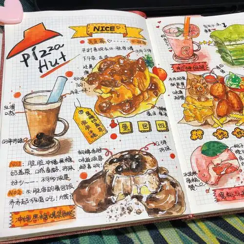 手帐日常之美食篇14步骤图