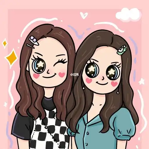 客单约稿07使用哦#头像  #卡通画  #闺蜜礼物  #卡通合照#头像约稿