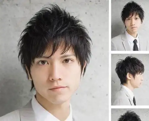 短碎发发型图片男生发型介绍帅气修颜玩转型男范