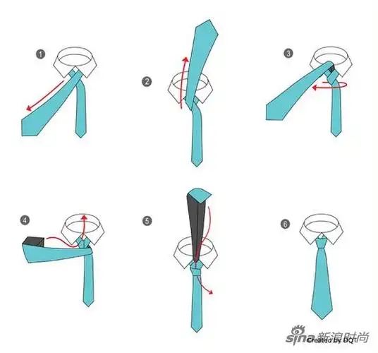 学会这20种打领带的方法 到年会上撒欢
