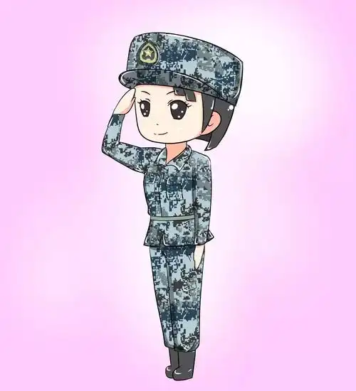 来一波各军种男兵女兵的头像